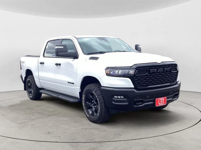 New 2026 Bright White Clearcoat Ram WARLOCK CREW CAB 4X4 5