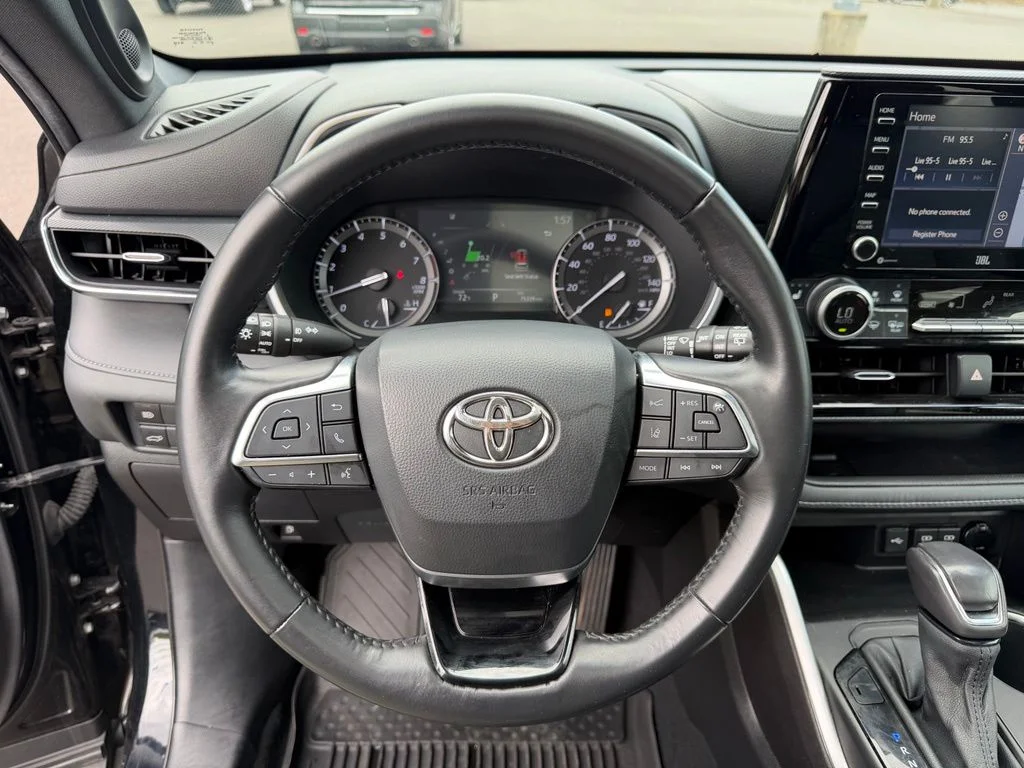 Used 2021 Midnight Black Metallic Toyota XSE image 19