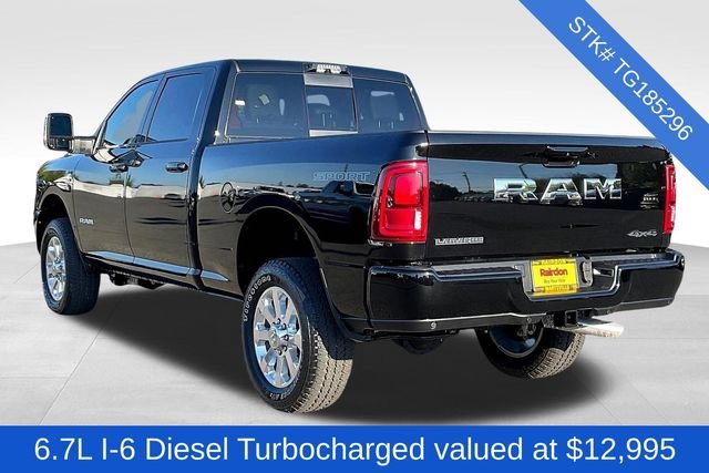 New 2026 Diamond Black Crystal Pearl-Coat Exterior Paint RAM Laramie image 3