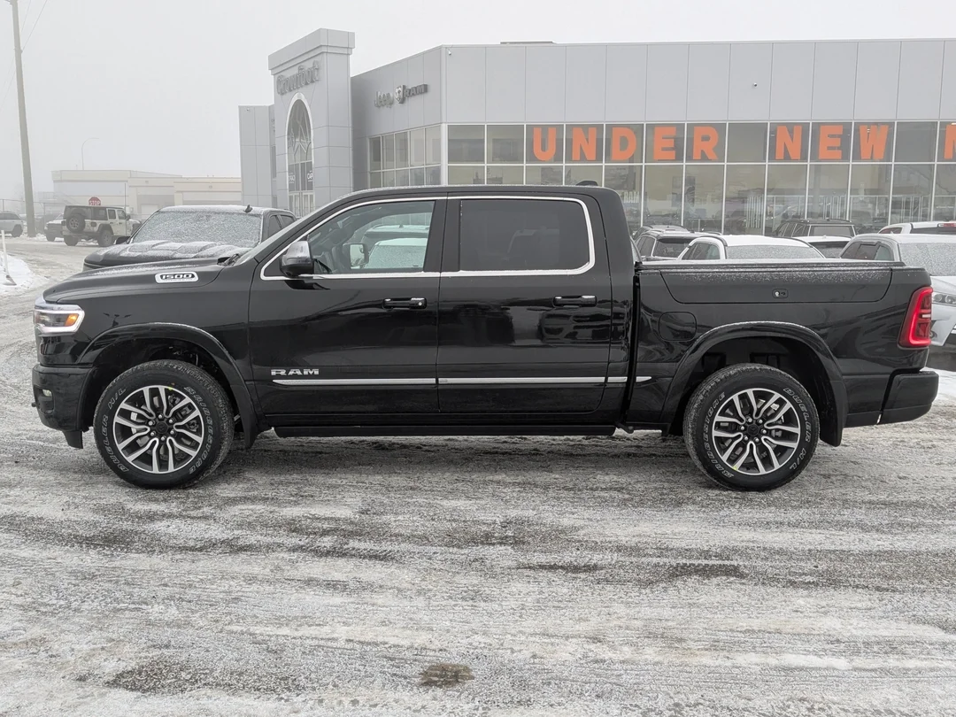 New 2026 Black RAM Limited - - Pano Sunroof - Heads Up Display - Rambox Cargo & More! image 5