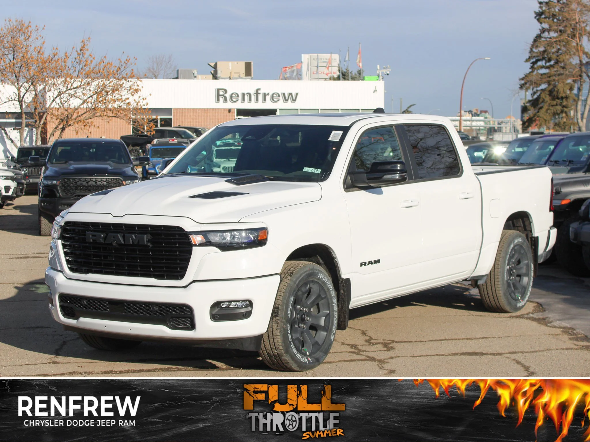 New 2026 White RAM Sport* image 1