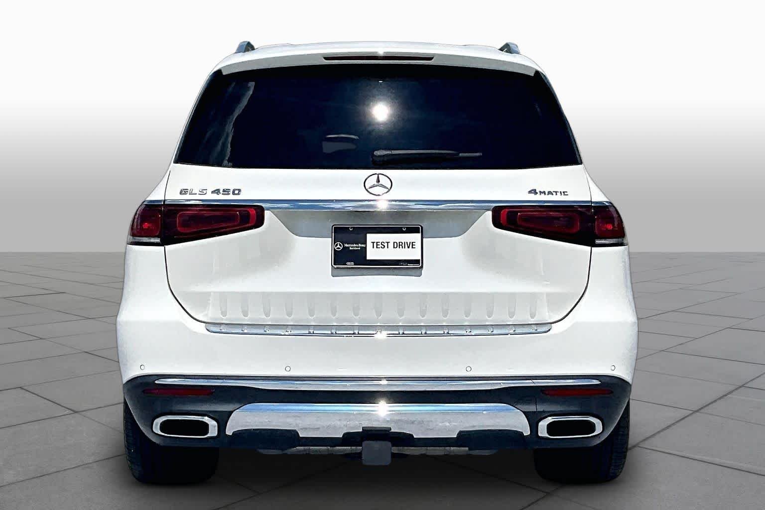 Used 2021 designo Diamond White Bright Mercedes-Benz GLS 450 image 5