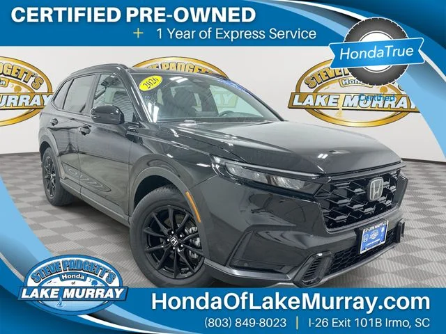 Certified Used 2026 Crystal Black Pearl Honda Sport-L image 1