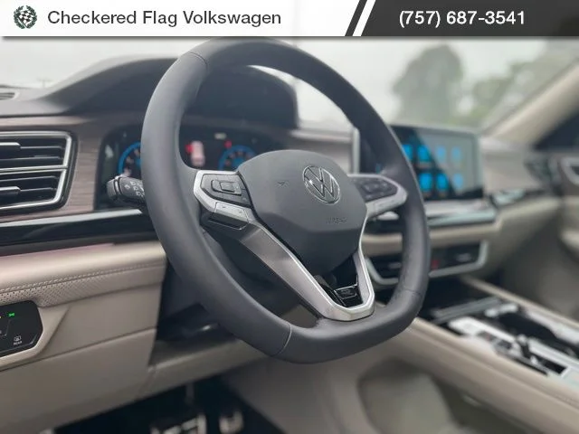 New 2026 Black Volkswagen 2.0T SEL Premium R-Line image 17