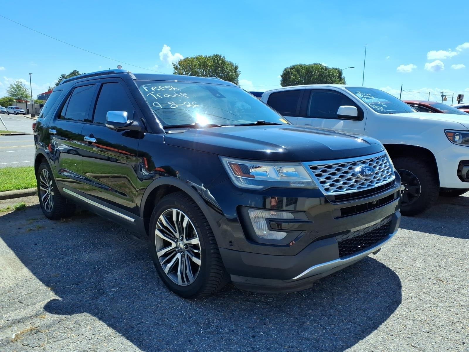 Used 2017 Shadow Black Ford Platinum image 3