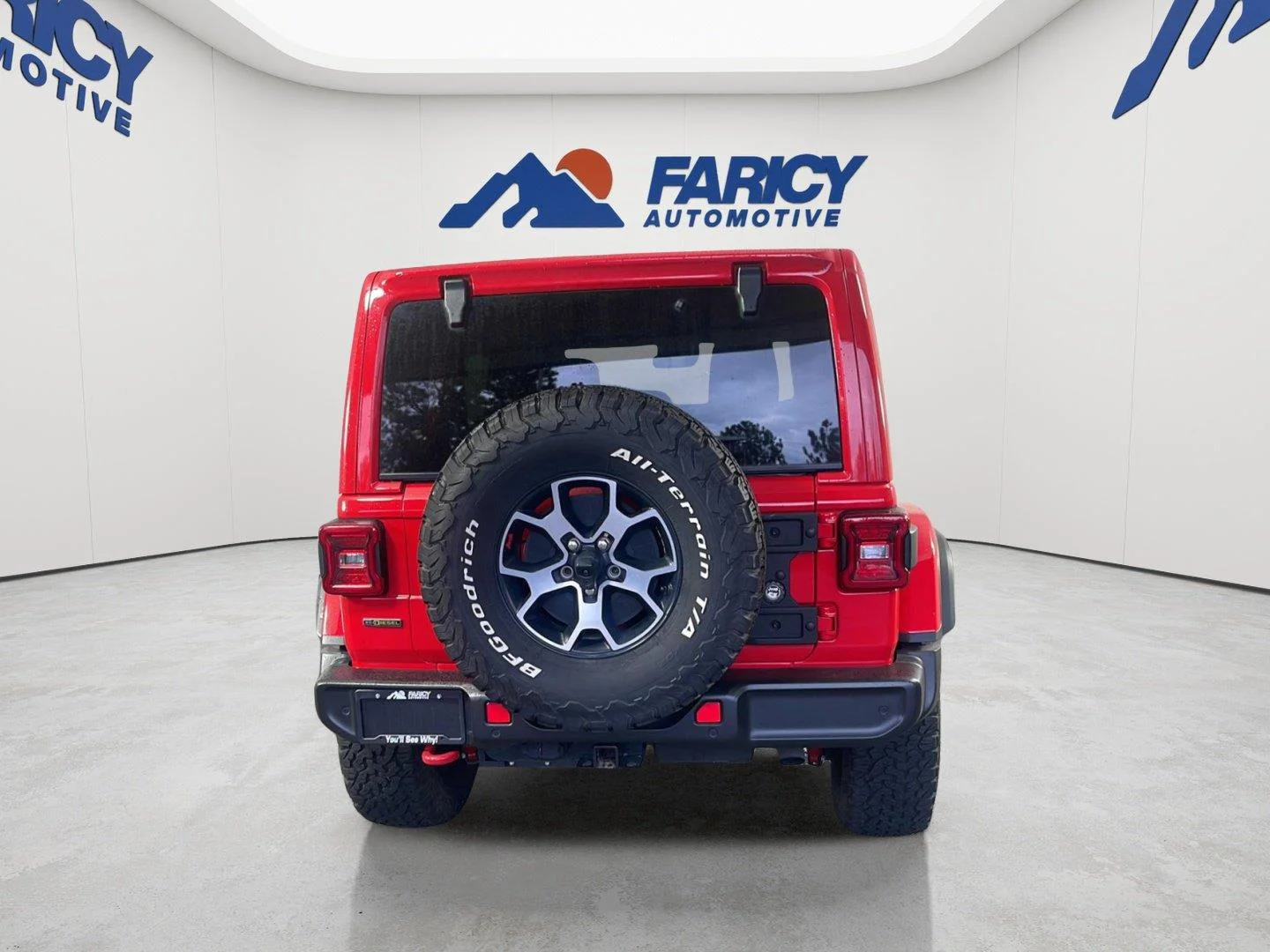 Used 2022 Firecracker Red Clearcoat Jeep Unlimited Rubicon image 9