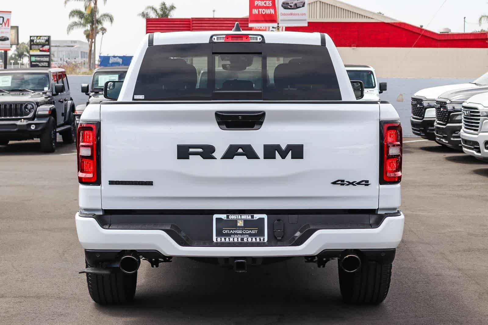 New 2026 Bright White Clear-Coat Exterior Paint RAM Big Horn image 5