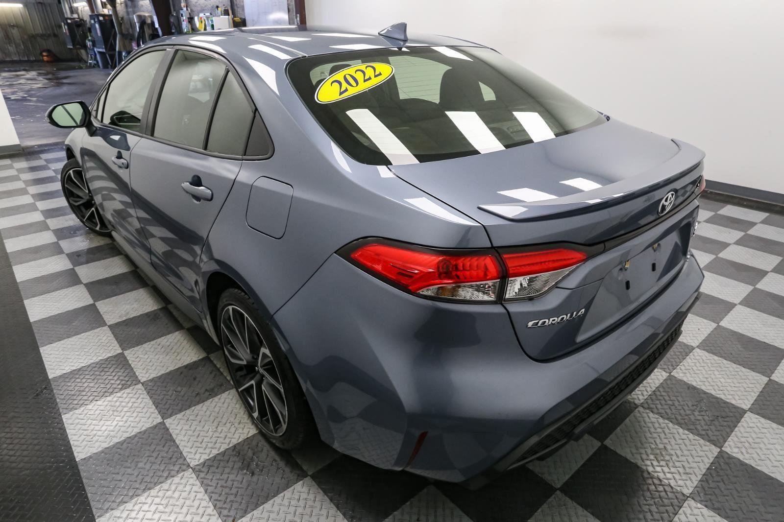 Used 2022 Celestite Gray Metallic Toyota SE image 9