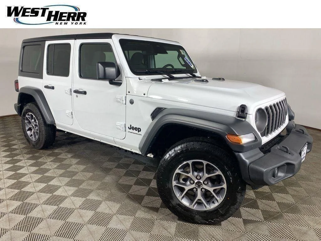 Used 2026 Bright White Clearcoat Jeep Sport S image 29