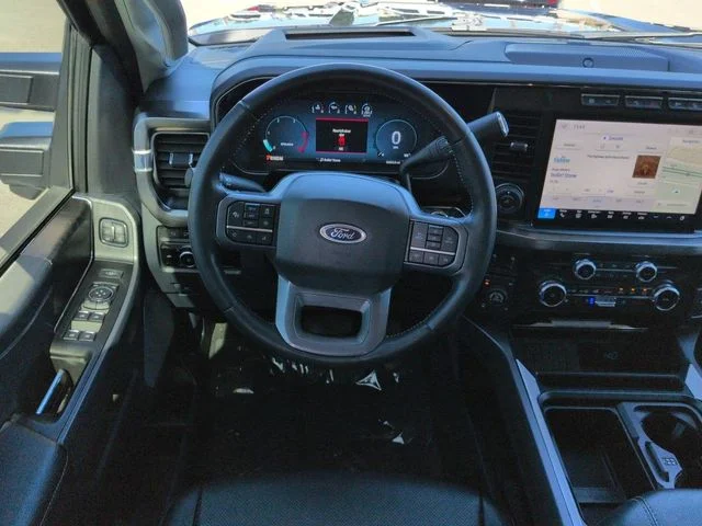 Certified Used 2023 Super Black Ford Lariat image 15