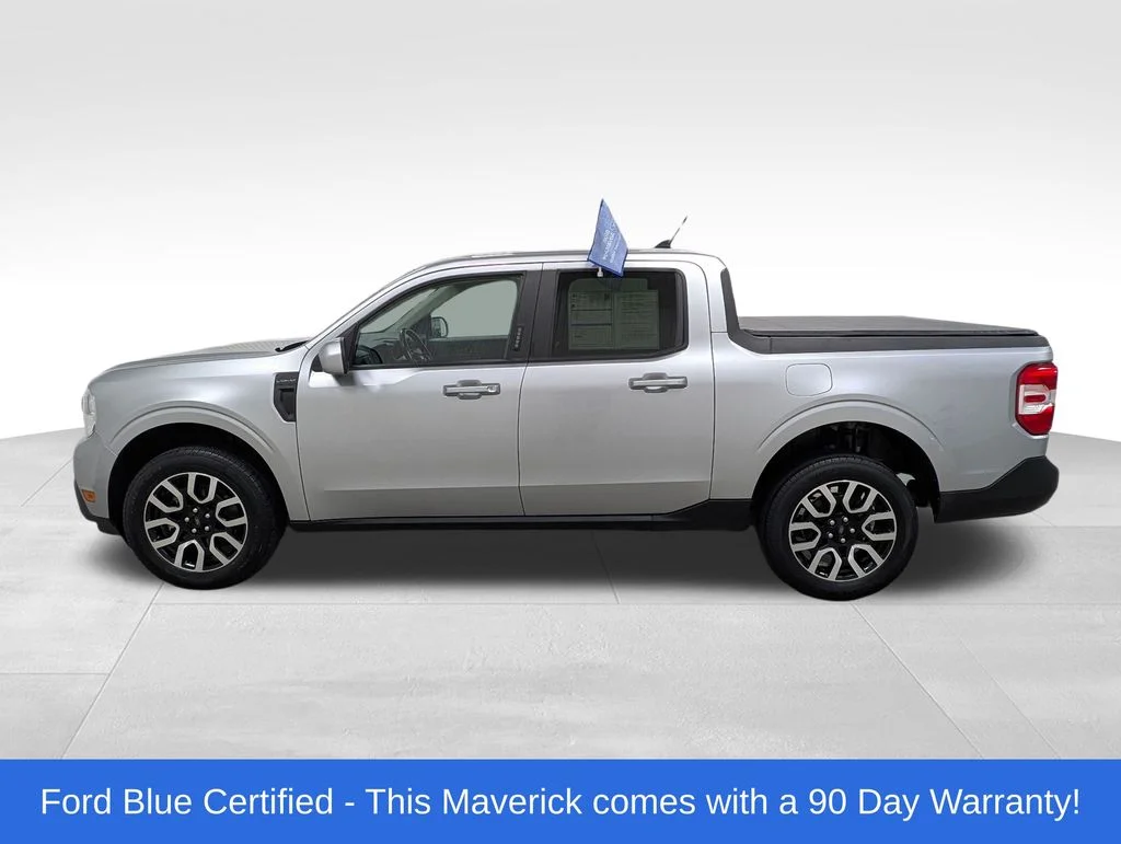 Certified Used 2022 Iconic Silver Metallic Ford Lariat image 1