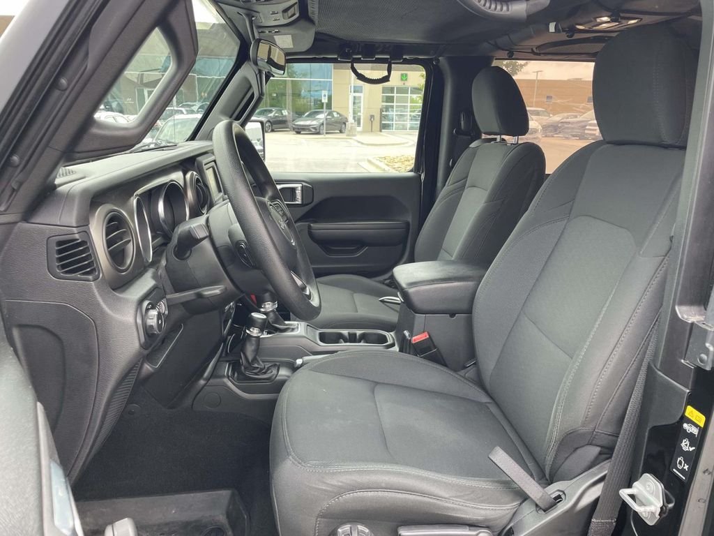 Used 2021 Black Clearcoat Jeep Willys Sport image 6