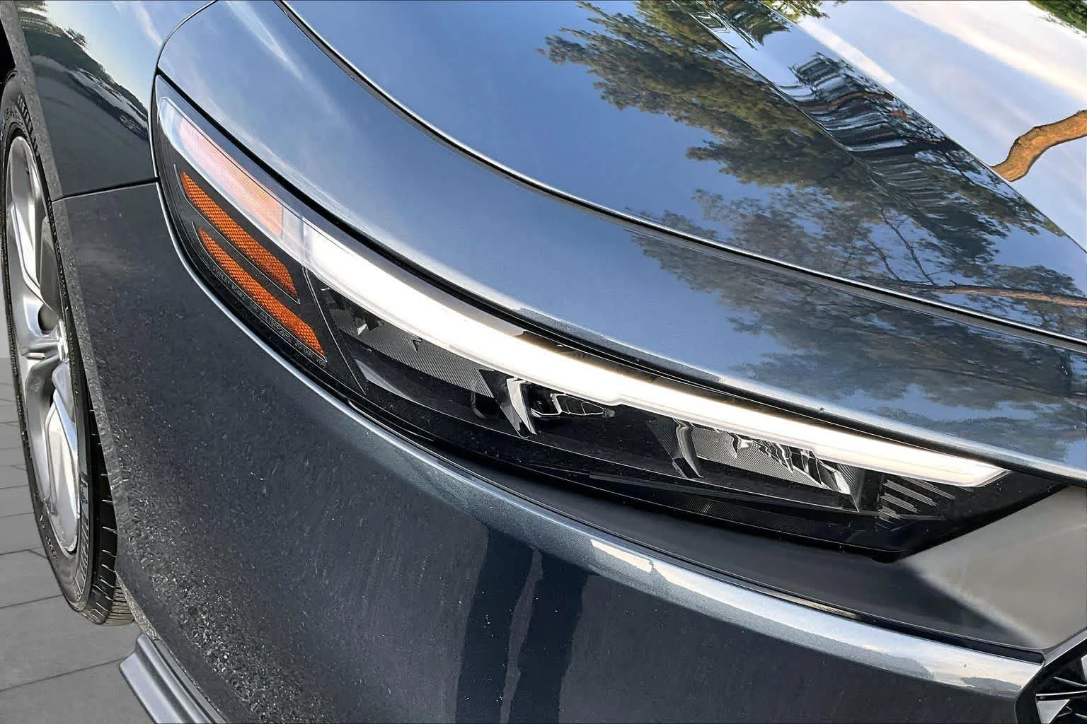 Used 2024 Meteorite Gray Metallic Honda EX image 28