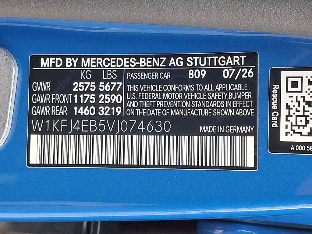 New 2027 Sky Blue Metallic Mercedes-Benz CLA 350 image 35