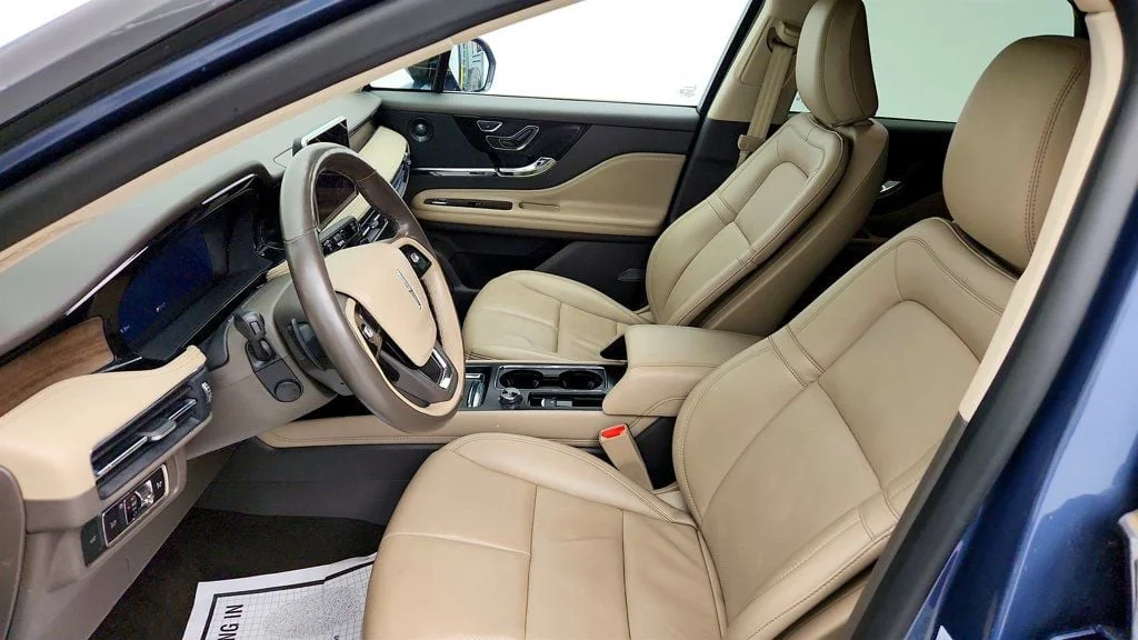 Used 2022 Ocean Drive Blue Metallic Tinted Clearciat Lincoln Reserve AWD w/ Luxury Pkg & 20