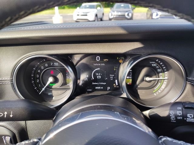 Used 2023 White Jeep Sahara 4xe image 16