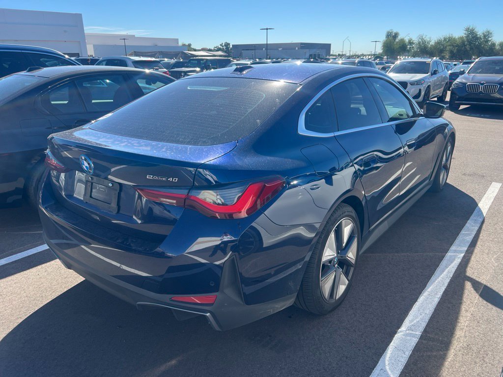 Certified Used 2023 Blue BMW eDrive40 image 3