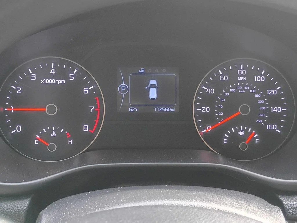 Used 2018 Black Cherry Kia LX image 15