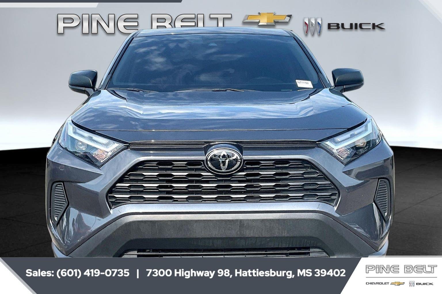 Used 2024 Magnetic Gray Metallic Toyota LE image 3