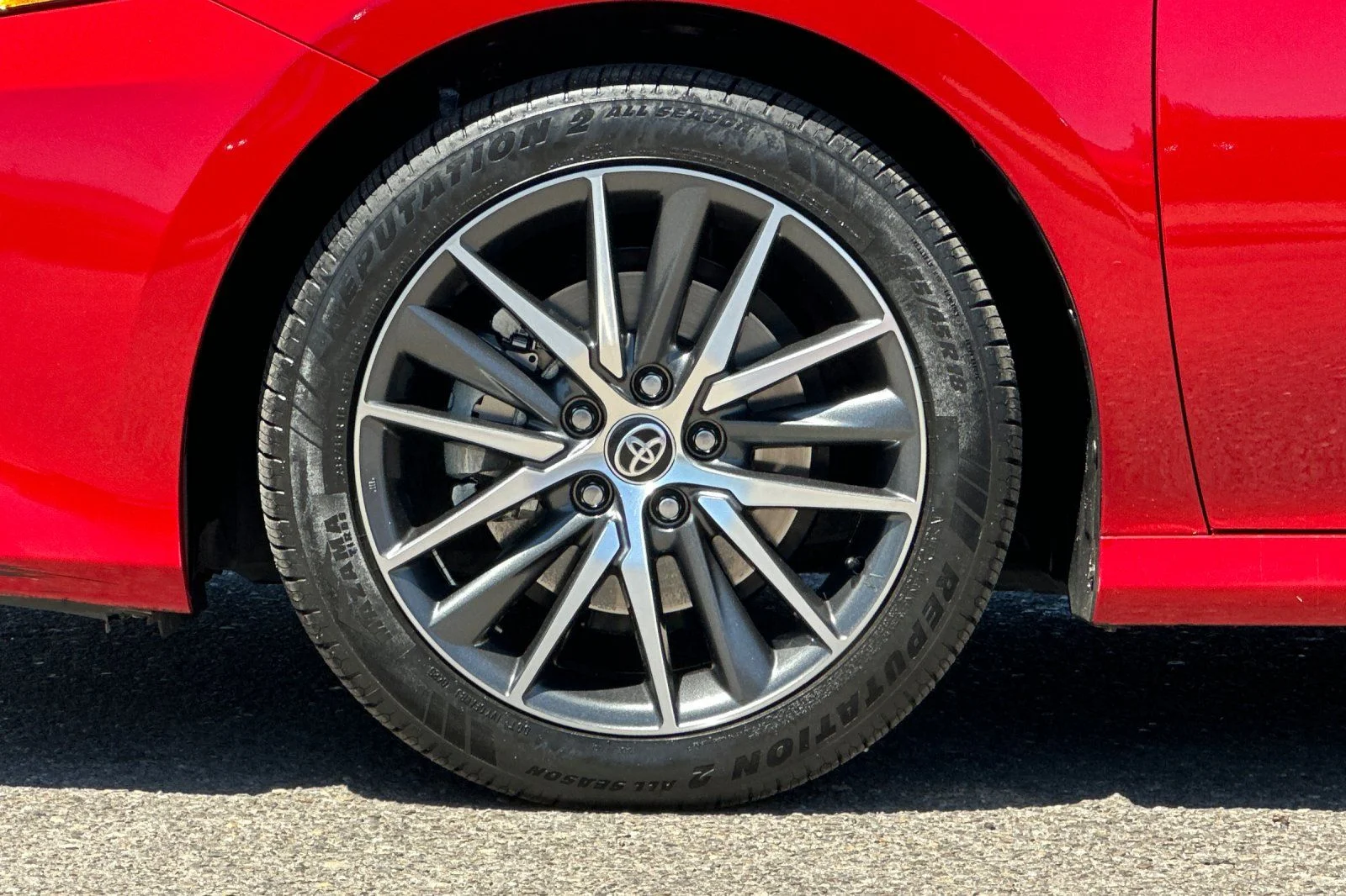 Used 2023 Red Toyota XLE image 25