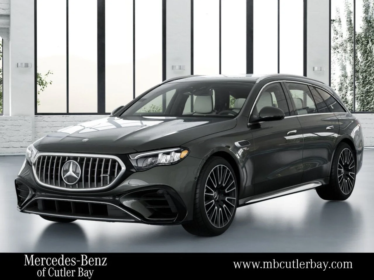 New 2026 Graphite Grey Metallic Mercedes-Benz AMG® E 53 E 4MATIC+ Wagon image 1