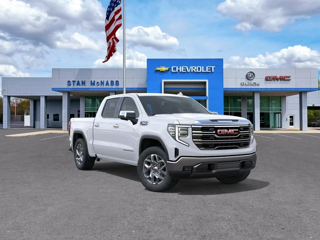 New 2026 Summit White GMC SLT image 1