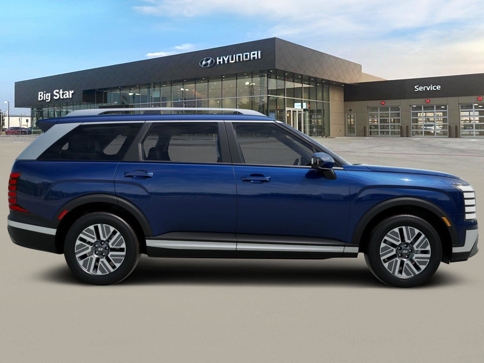 New 2026 Classy Blue Pearl Hyundai Blue SEL 8P image 5