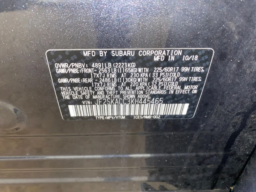 2019 Subaru Forester Base - Photo 49