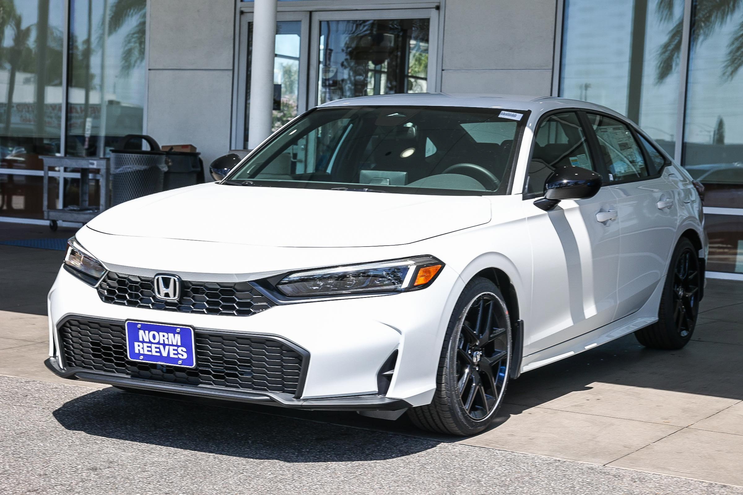 New 2026 Platinum White Pearl Honda Sport CVT image 3