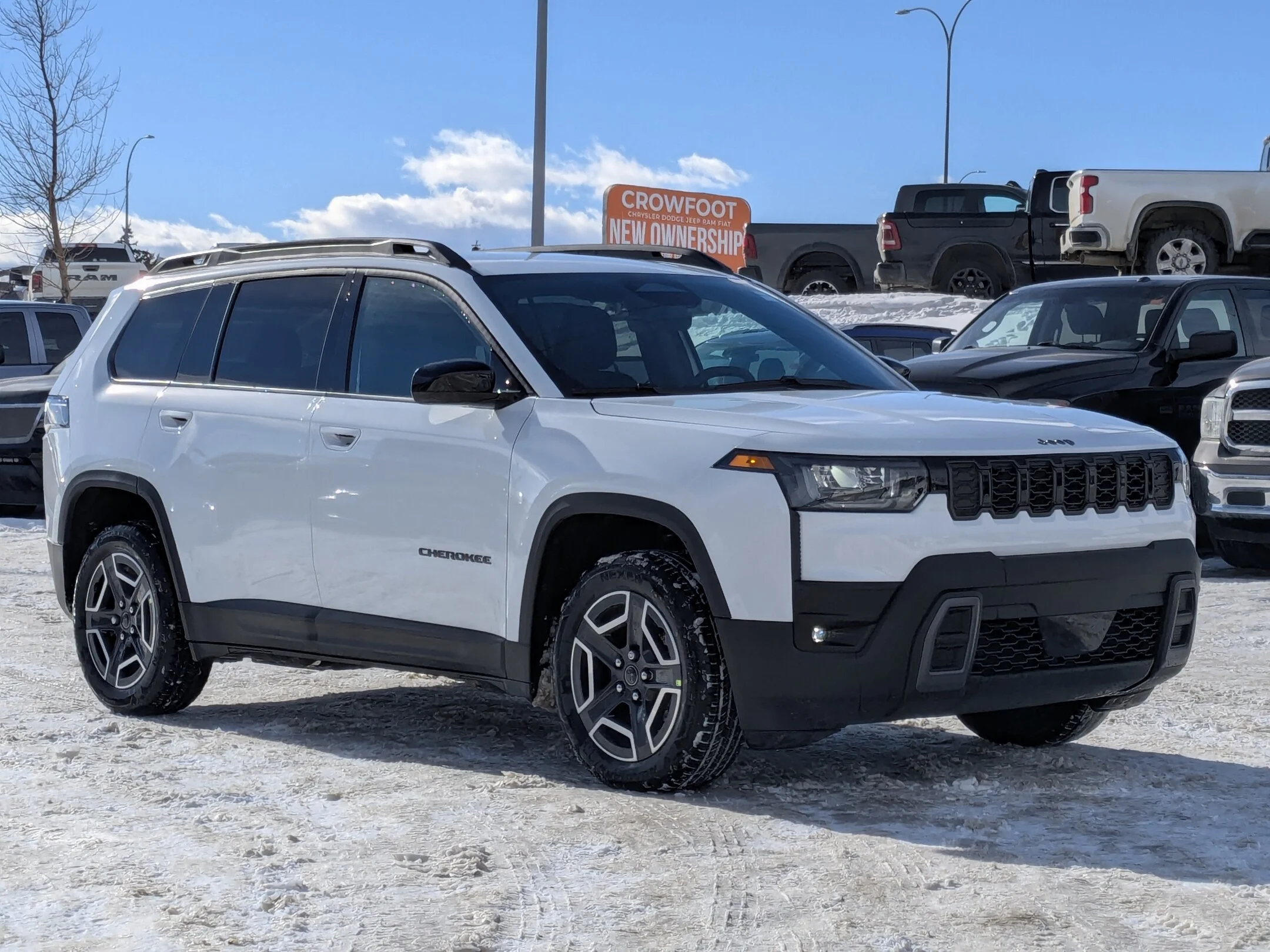 New 2026 White Jeep Laredo - - Hybrid - Adaptive Cruise - 12.3 Display - Heated Seats/Wheel - Remote Start & More! image 2