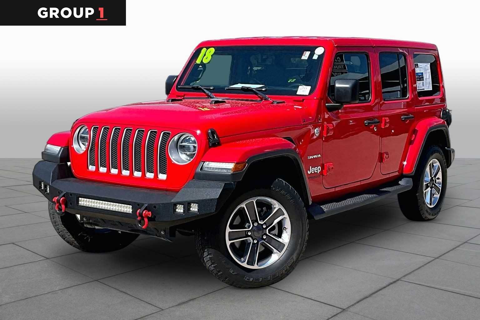 2018 Jeep Wrangler Unlimited Sahara