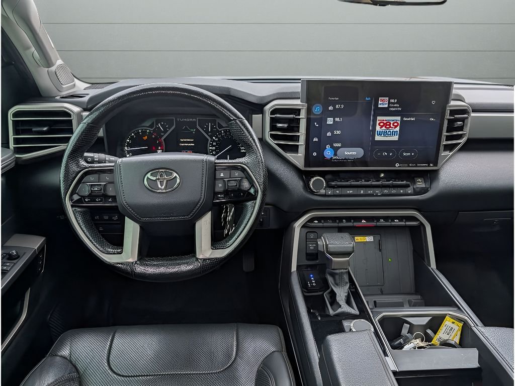 Used 2022 Magnetic Gray Metallic Toyota Limited CrewMax image 31