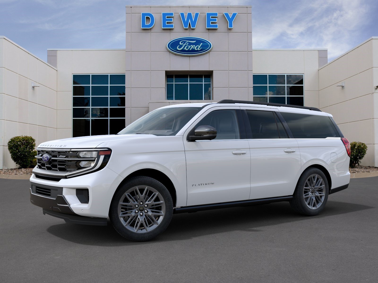 New 2027 Star White Metallic Tri-Coat Ford Platinum image 1