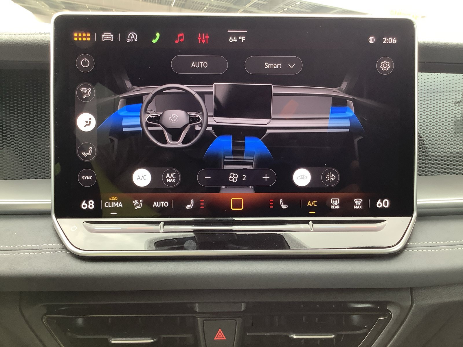 New 2026 Deep Black Pearl Volkswagen SE image 18