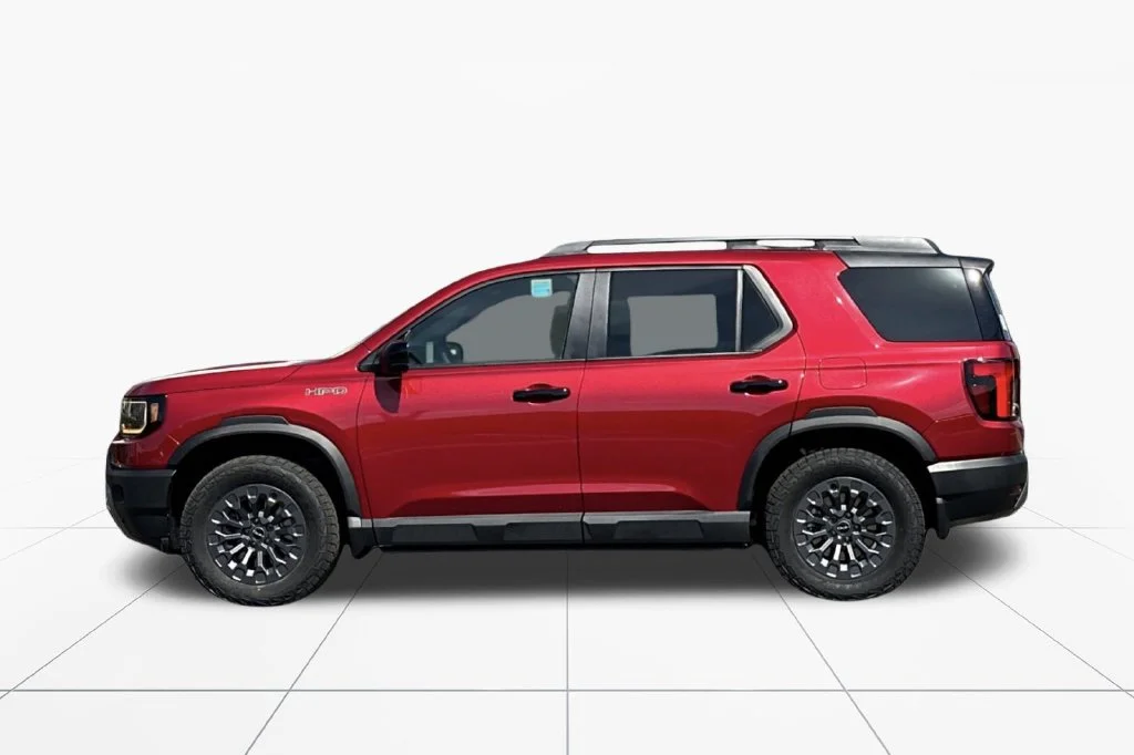 New 2026 Radiant Red Metallic II Honda TrailSport Blackout image 7