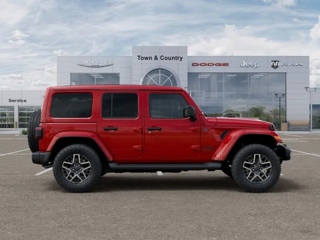 New 2026 Firecracker Red Clear-Coat Exterior Paint Jeep Sahara image 21
