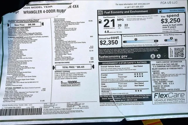 New 2026 41 Jeep Rubicon image 14