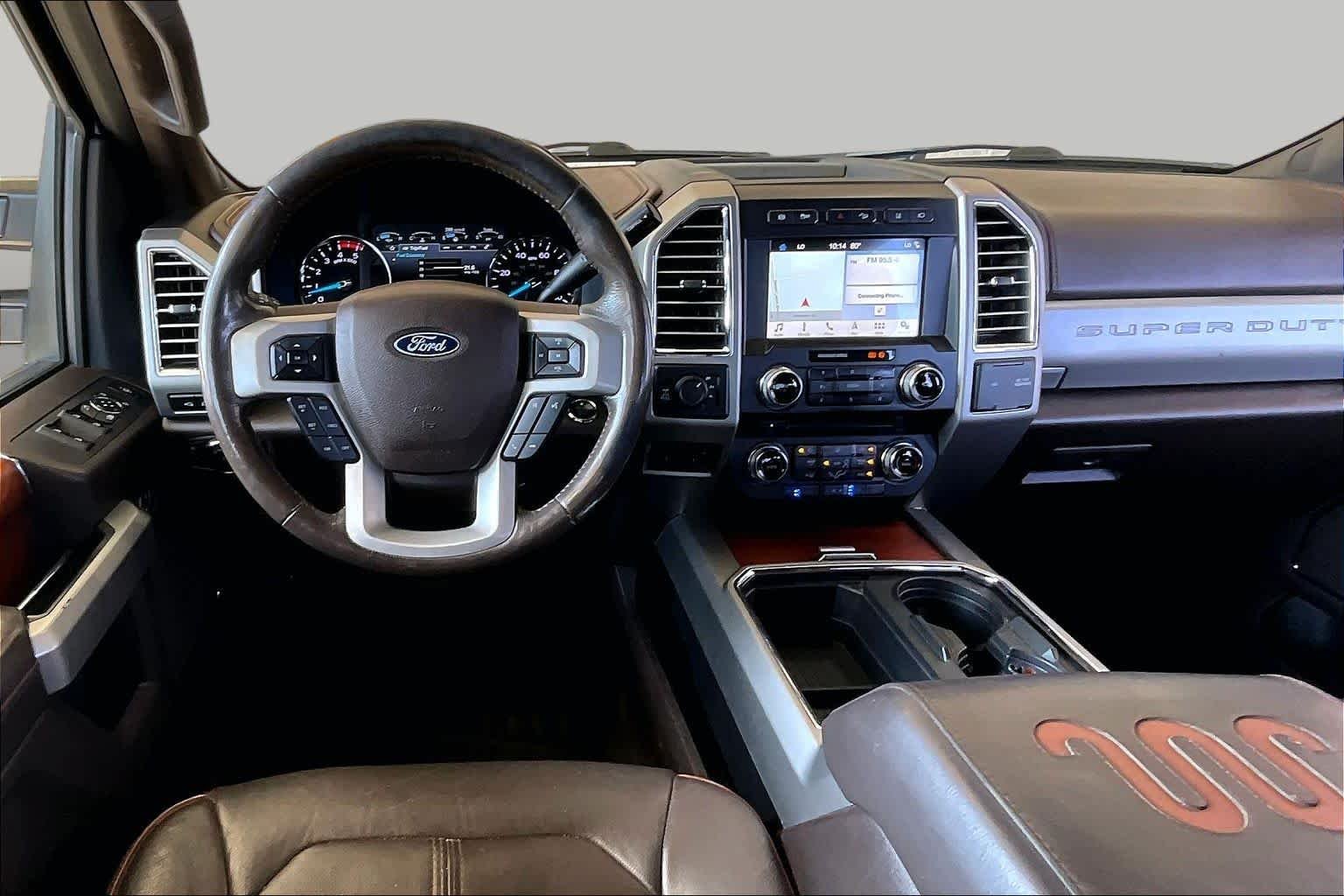 Used 2017 White Platinum Metallic Tri-Coat/Caribou Ford King Ranch image 5