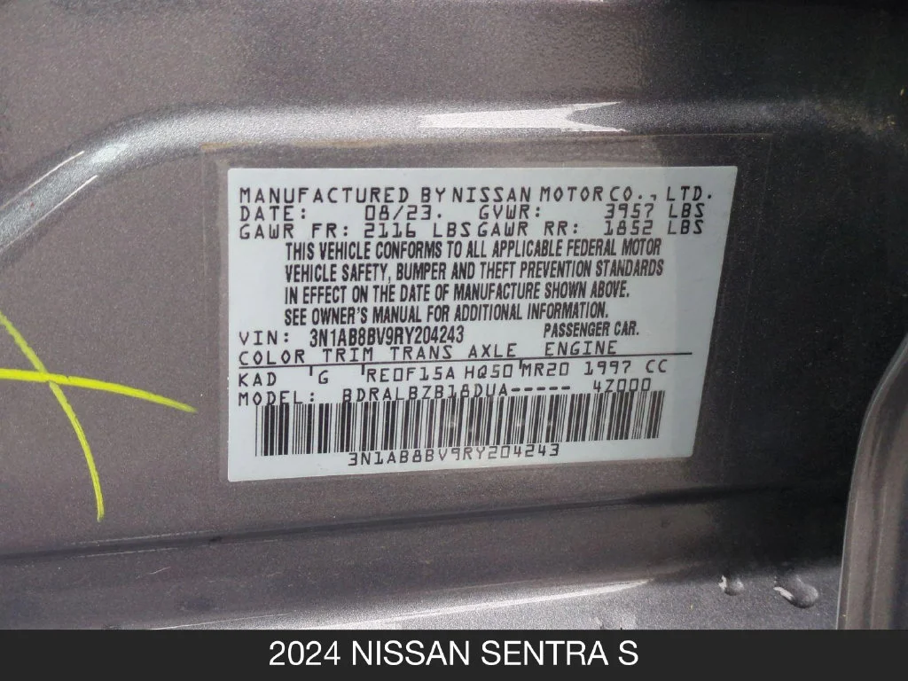 Used 2024 Gray Nissan S image 24