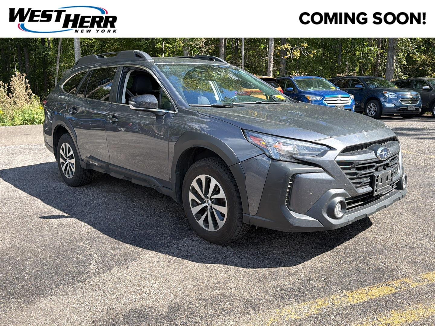 Used 2025 Magnetite Gray Metallic Subaru Premium image 1