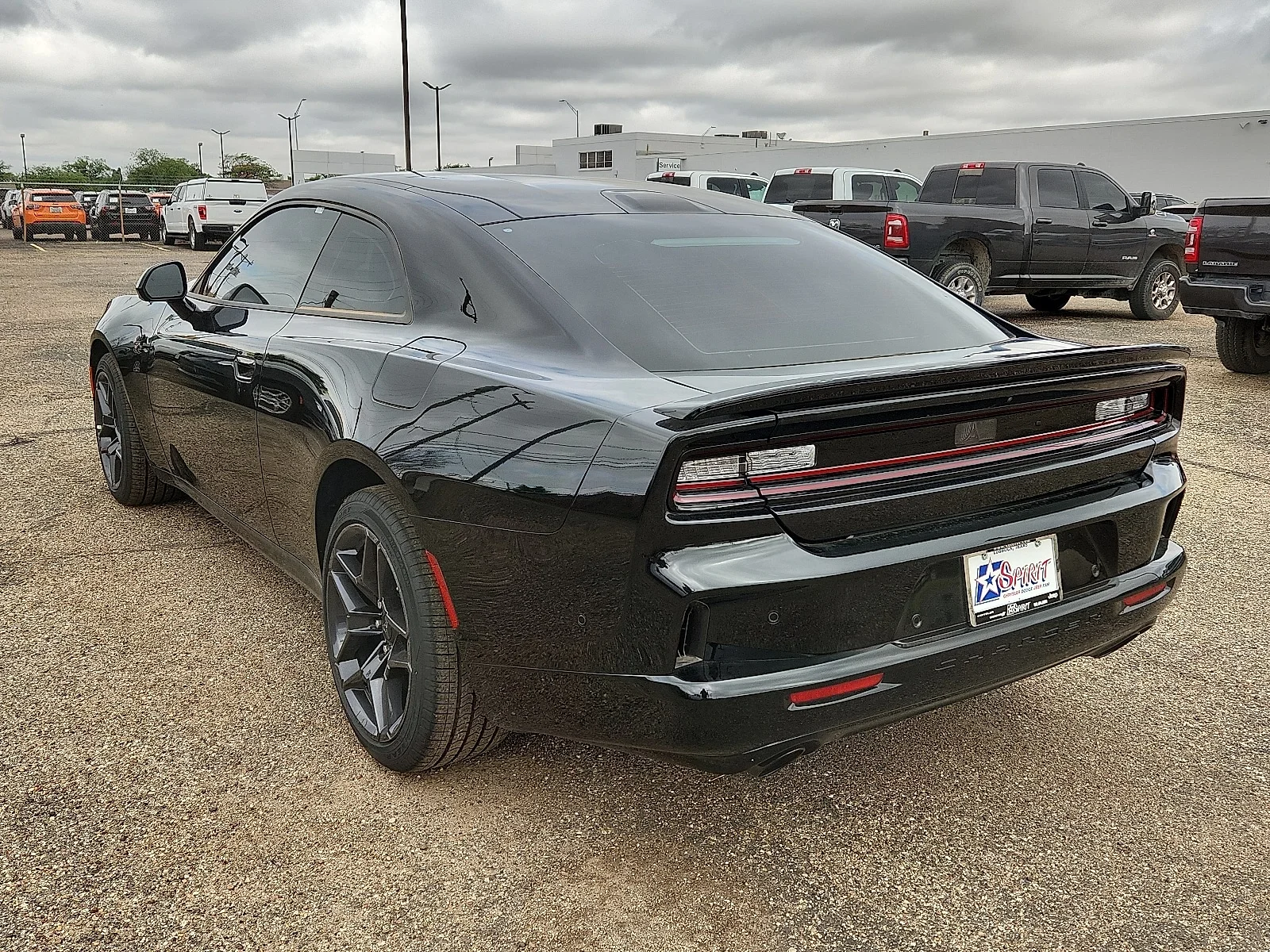 New 2026 Black Dodge SCAT PACK 2-DOOR AWD image 3