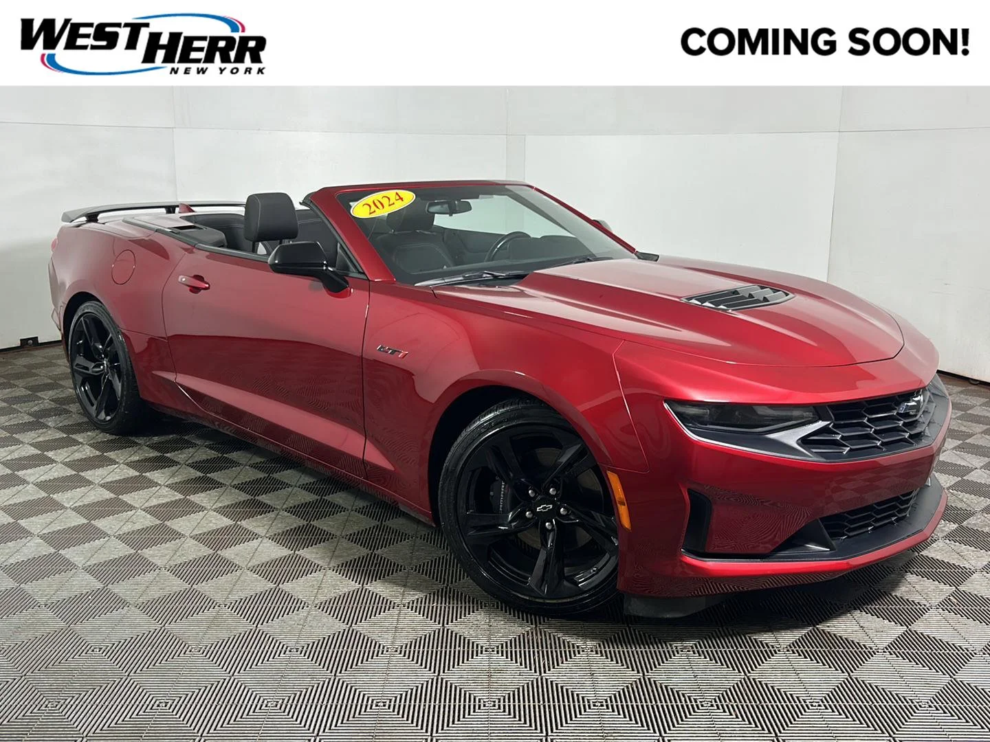 Used 2024 Radiant Red Tintcoat Chevrolet LT1 image 1