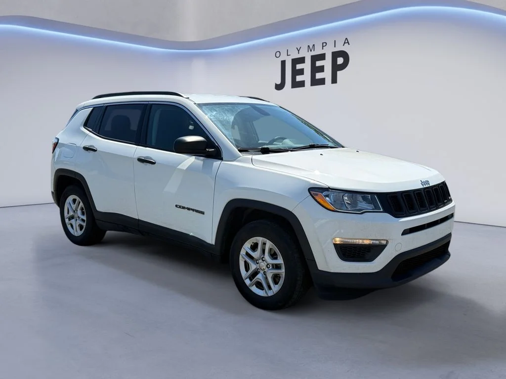 Used 2020 White Jeep Sport image 8