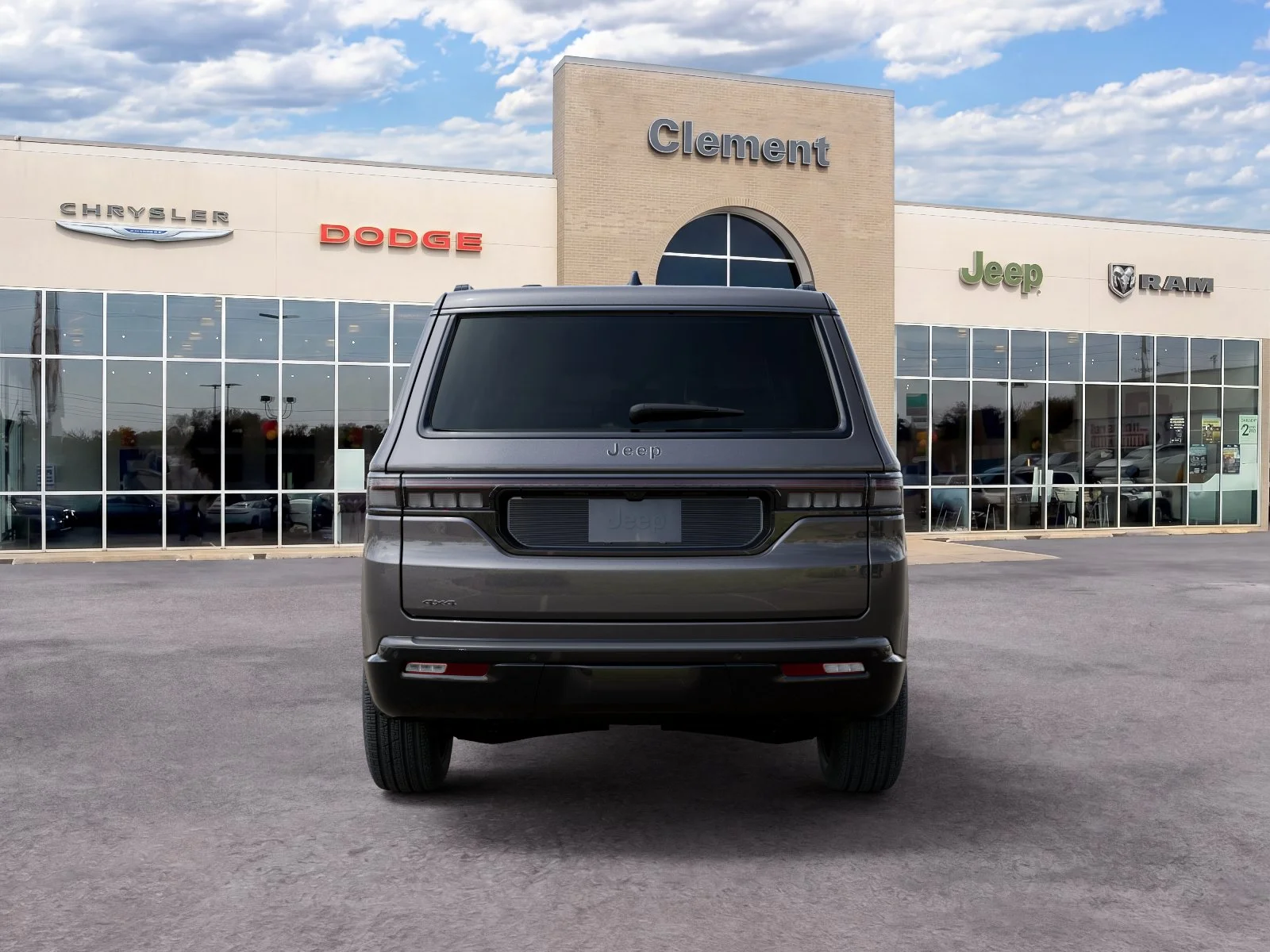 New 2026 Baltic-Gray Metallic Clear-Coat Exterior Paint Jeep Limited Reserve image 36