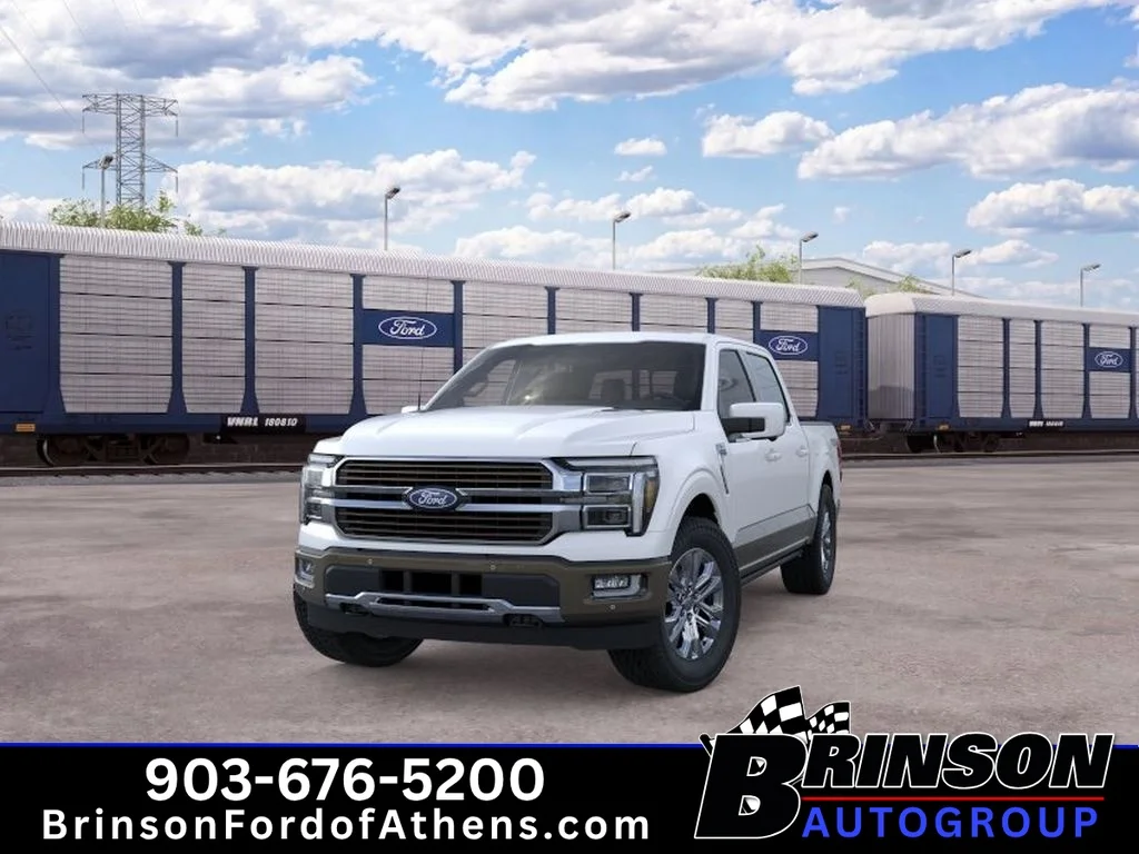New 2026 Star White Metallic Tri-Coat Ford King Ranch® image 2