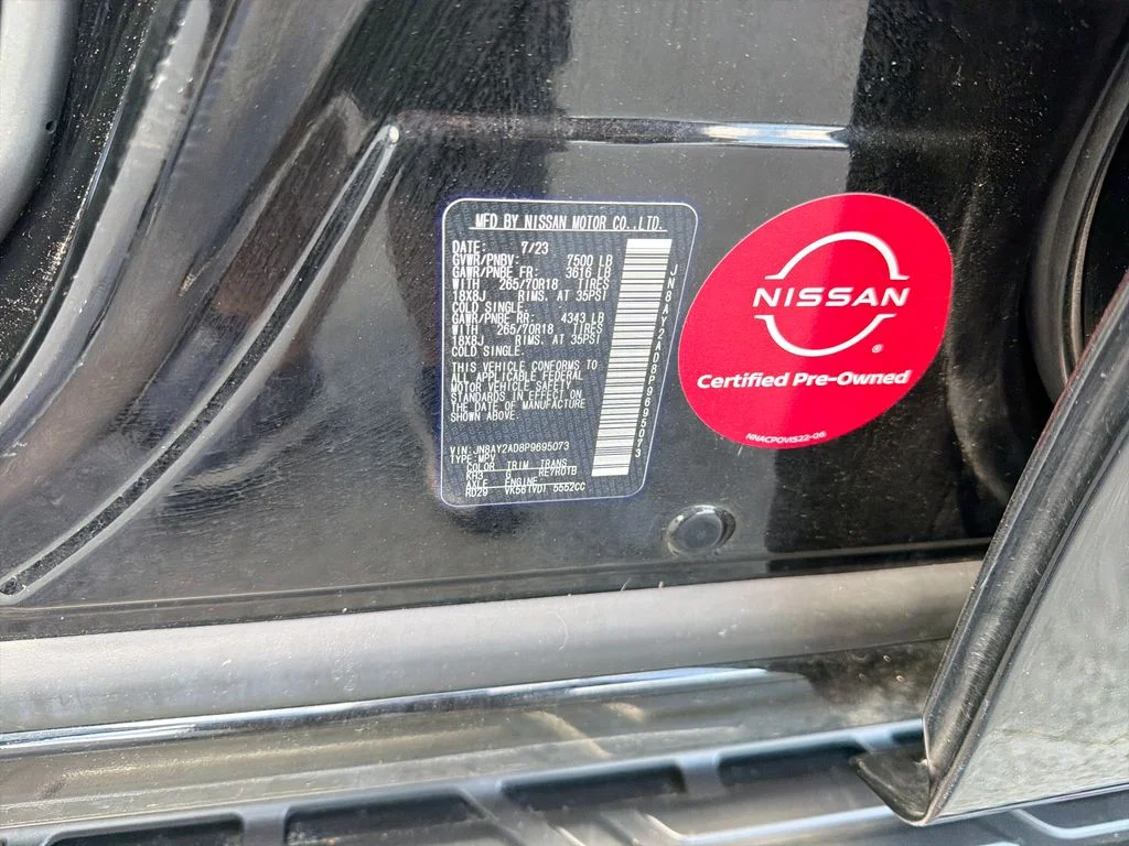 Used 2023 Black Nissan SV image 30