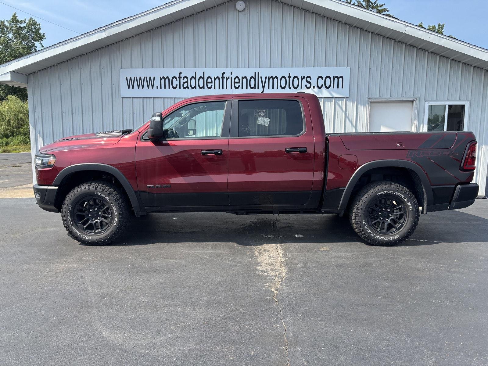 Used 2025 Delmonico Red Pearlcoat Ram Rebel image 5