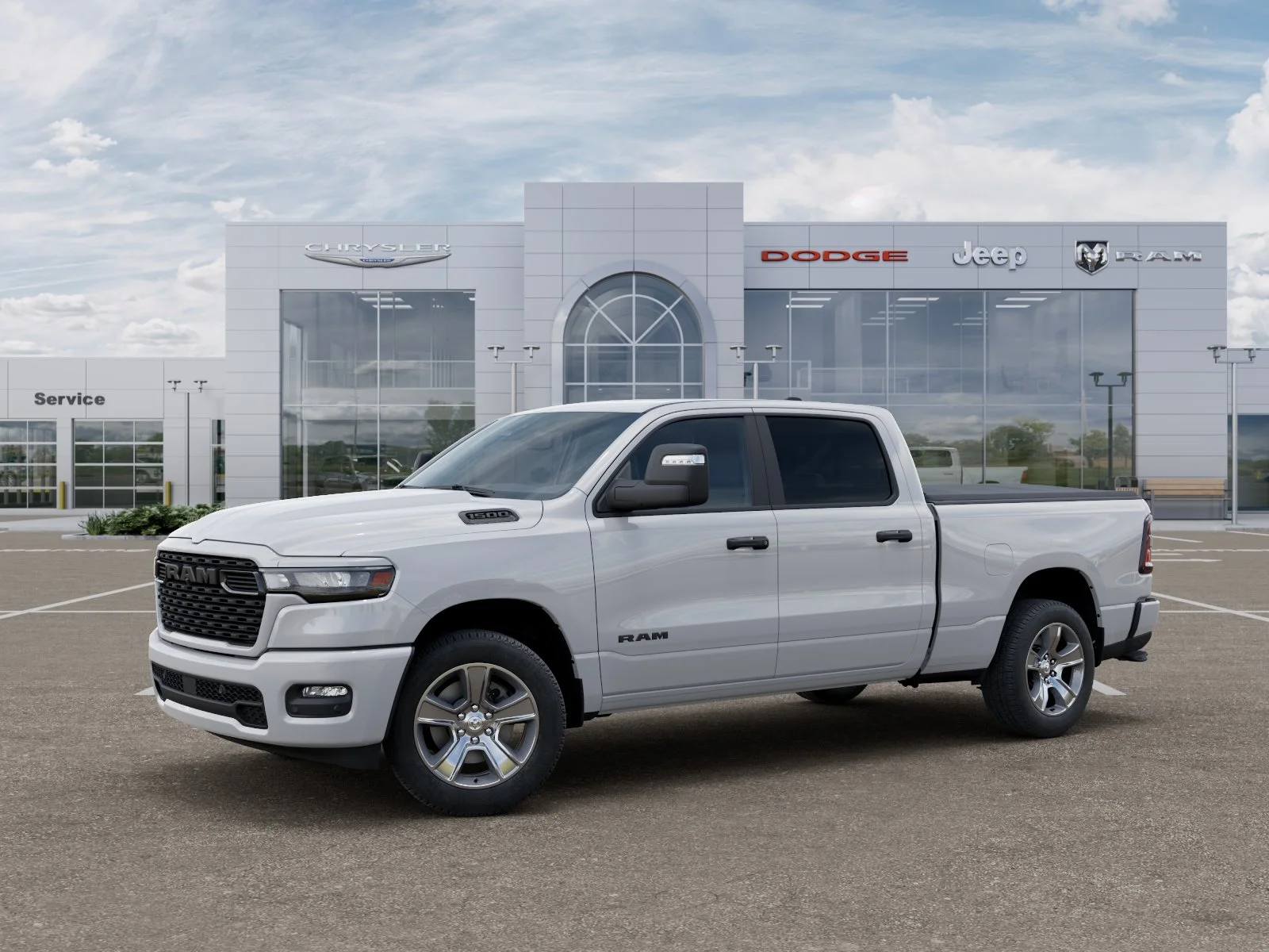 New 2026 Bright White Clearcoat RAM Express image 29