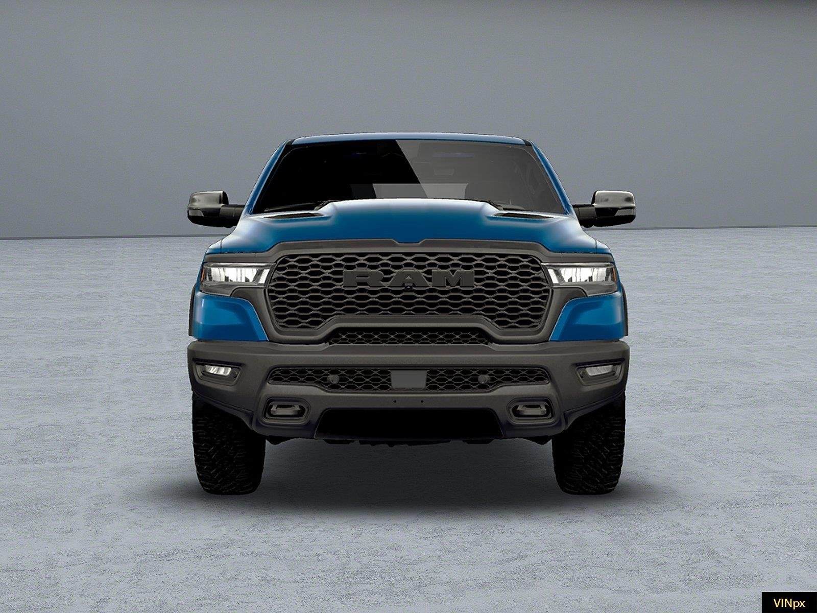 New 2026 Hydro Blue Pearl-Coat Exterior Paint RAM Rebel image 12