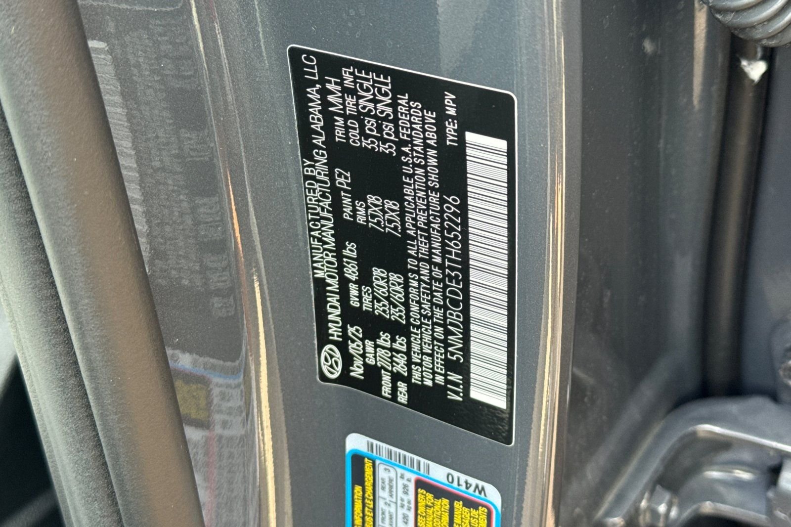 Used 2026 Gray Hyundai SEL image 30